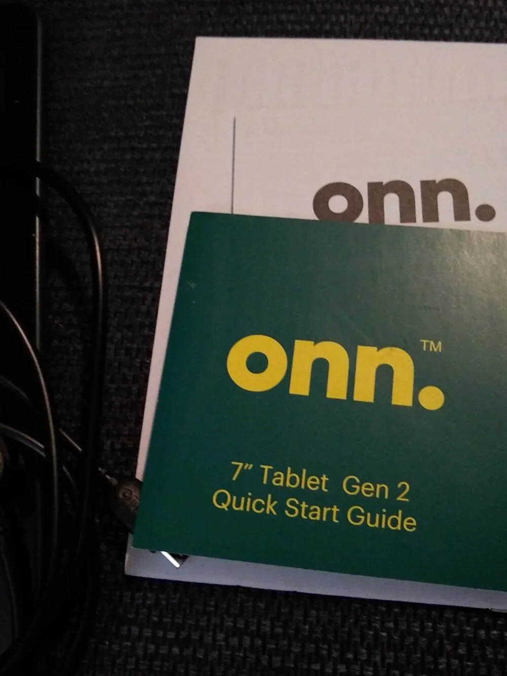 ONN 7 Tablet with accessories